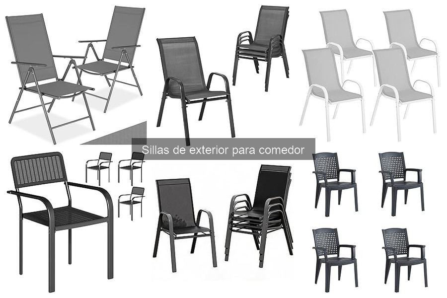 Sillas de exterior: Cómo elegir las más resistentes al clima