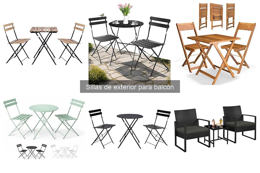 Sillas de exterior en oferta: ¡las mejores tiendas online!