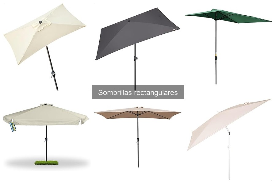 Sombrillas Rectangulares con Protección UV: Beneficios y Modelos