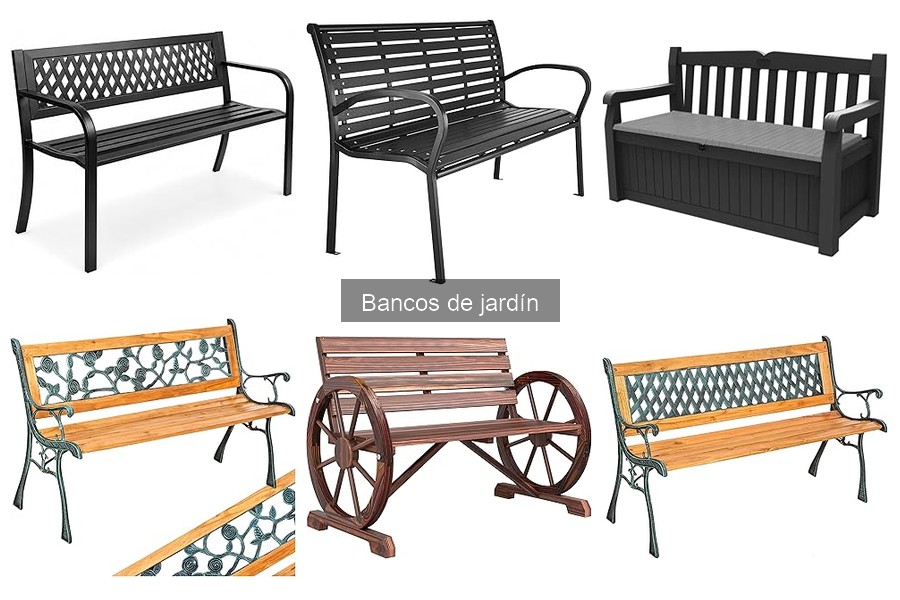 ¿Son cómodos los bancos de jardín? Análisis y consejos