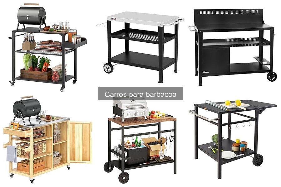 Tipos de carros para barbacoa: características y ventajas