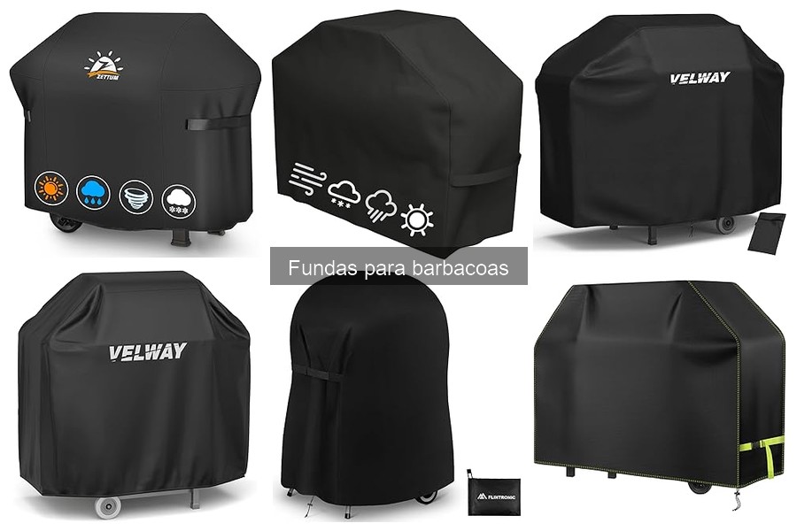 Tipos de fundas para barbacoas: materiales y diseños