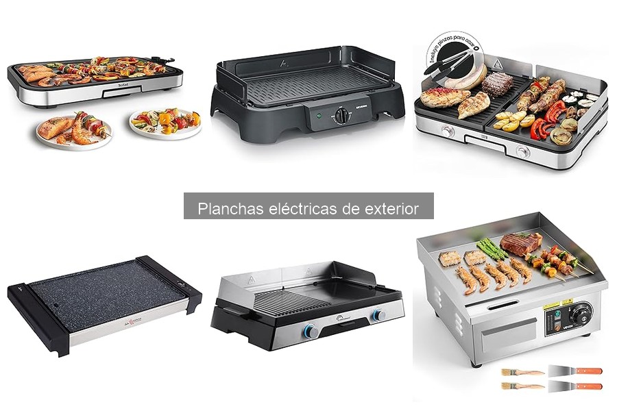 Tipos de planchas eléctricas de exterior: Guía completa