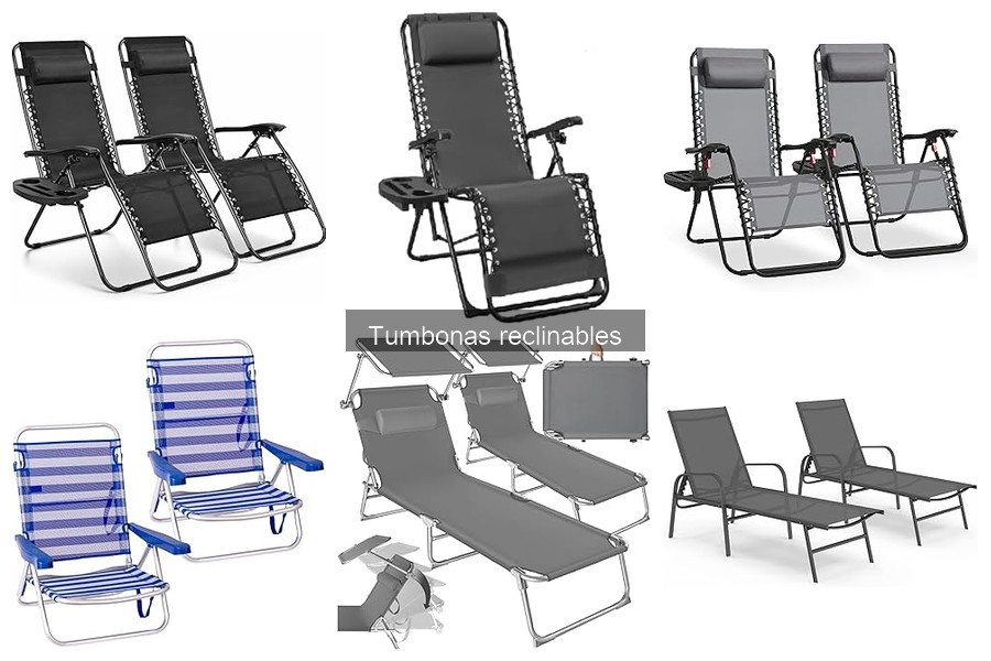 Tipos de tumbonas reclinables para exterior: ¡elige la ideal!