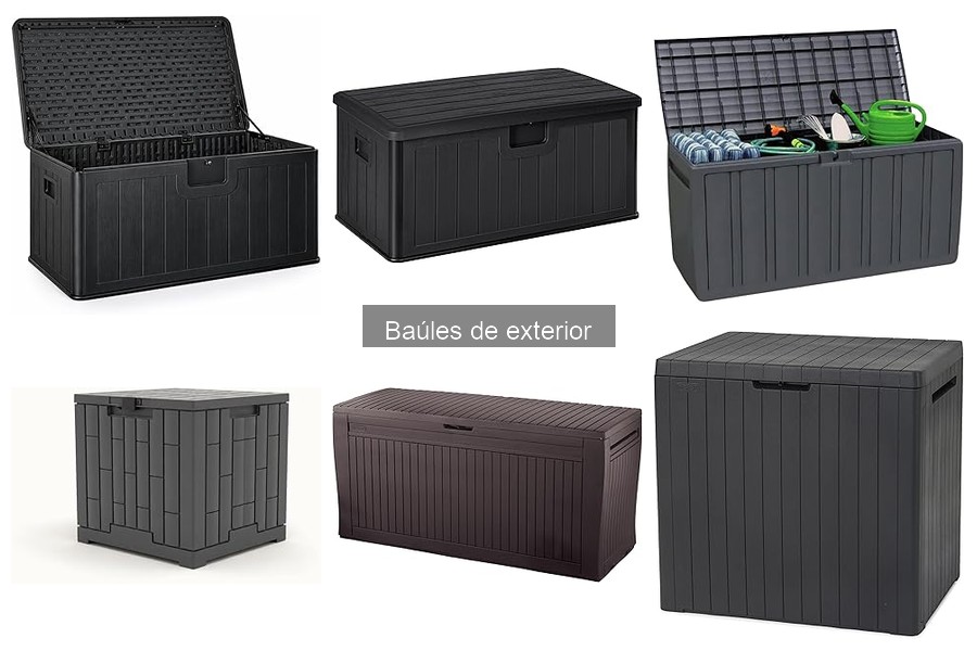 Todo sobre baúles de exterior: características y usos