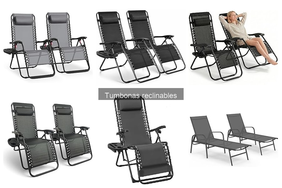 Tumbonas Reclinables para Personas Altas: Opciones Comodidad