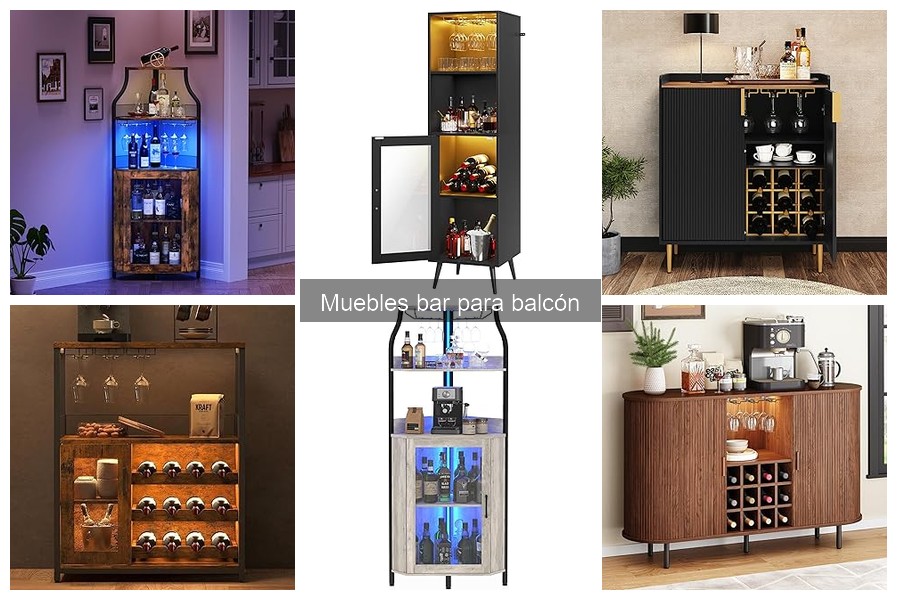Ventajas de tener un mueble bar en tu balcón